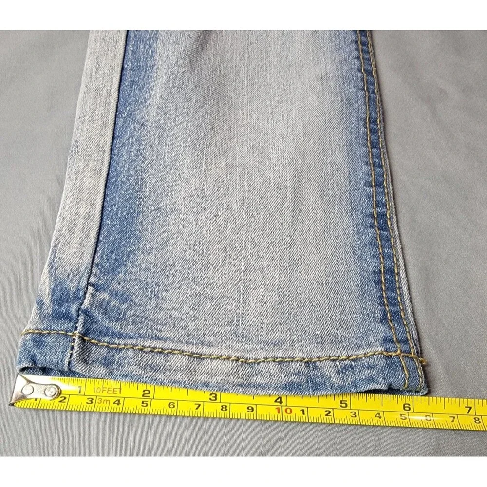 Southpole Skinny Jeans Mens 29x30 Distressed Light Wash Denim Streetwear